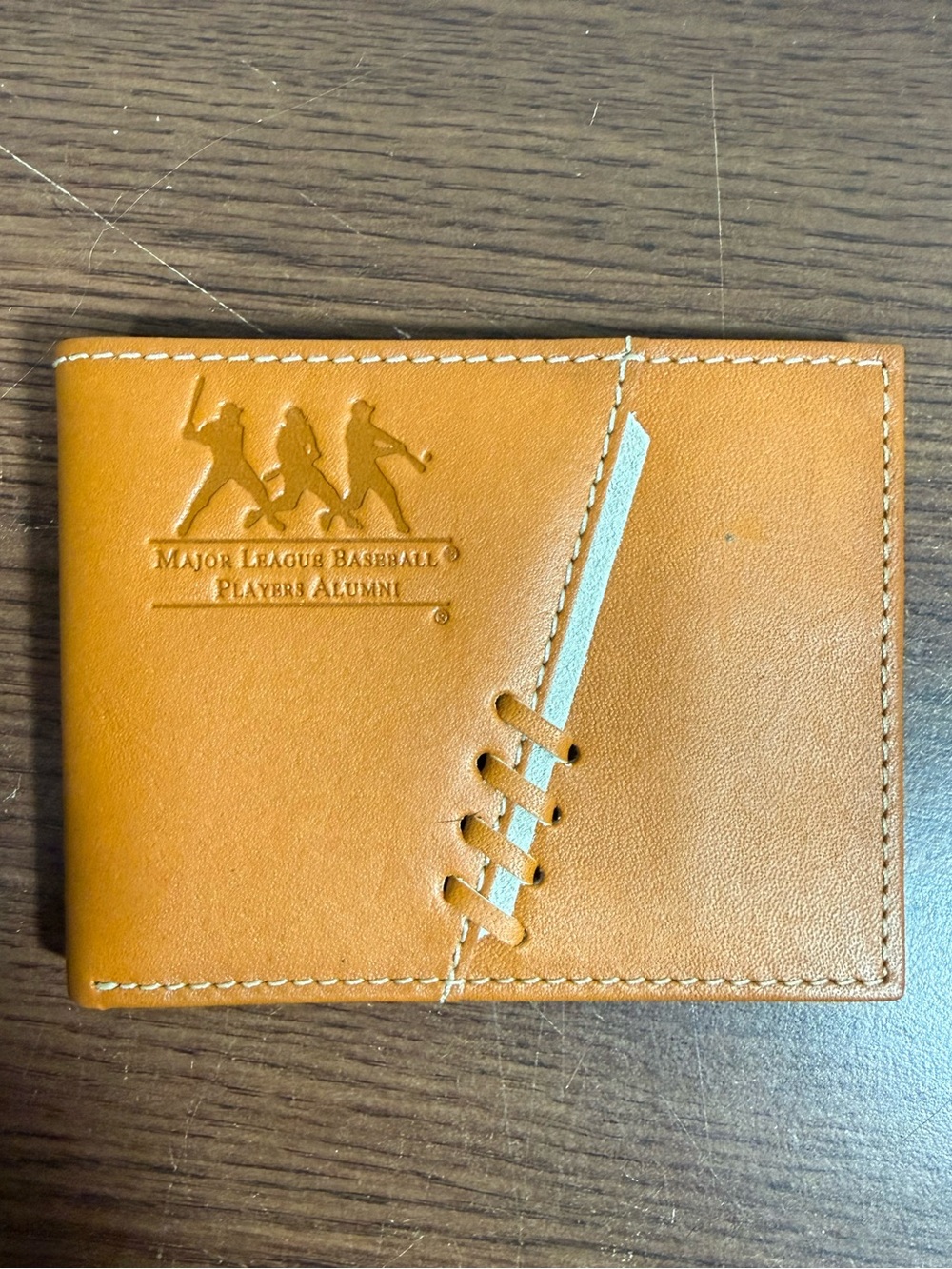 MLB Players Alumni Leather Wallet